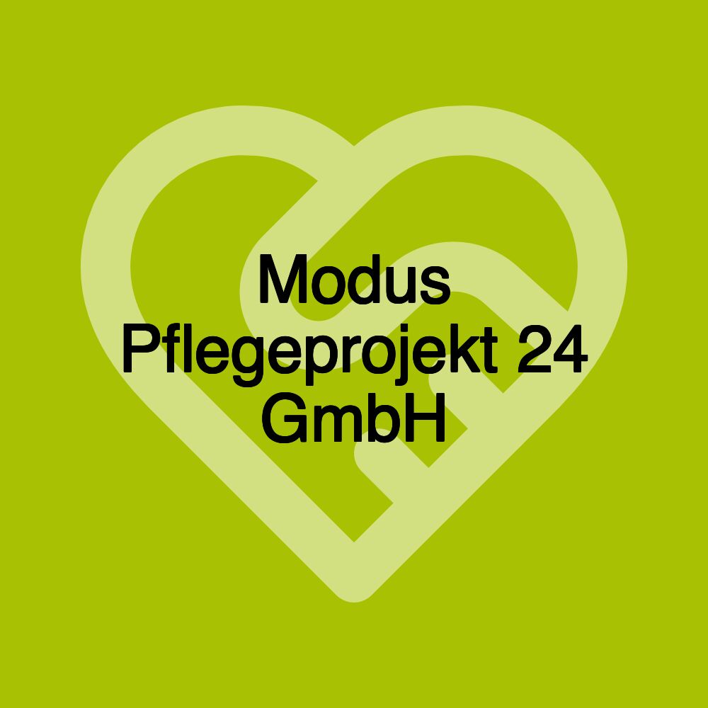 Modus Pflegeprojekt 24 GmbH