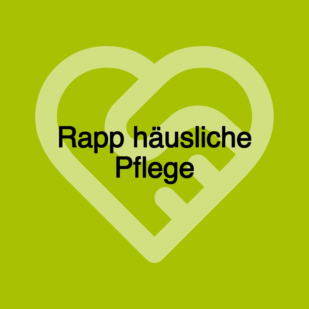 Rapp häusliche Pflege