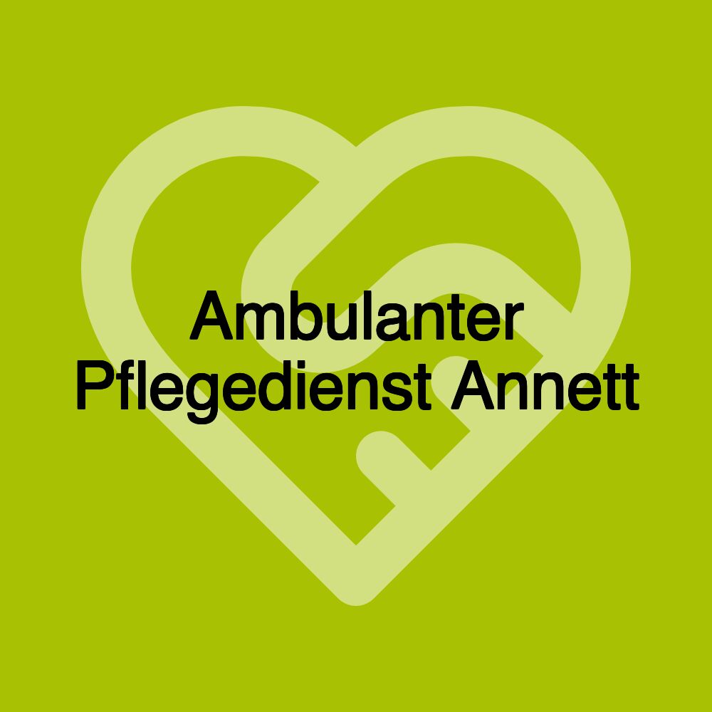 Ambulanter Pflegedienst Annett