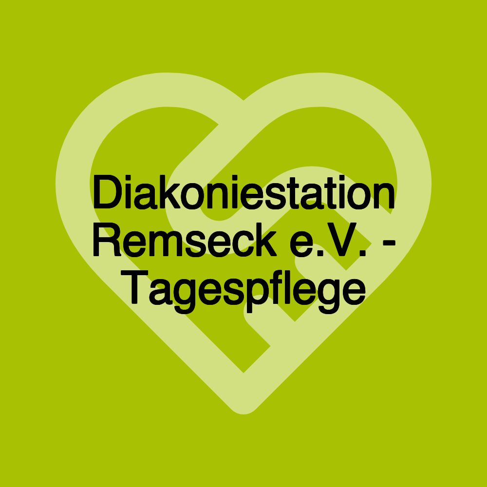 Diakoniestation Remseck e.V. - Tagespflege