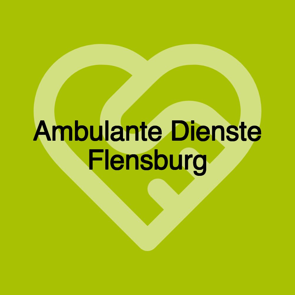 Ambulante Dienste Flensburg