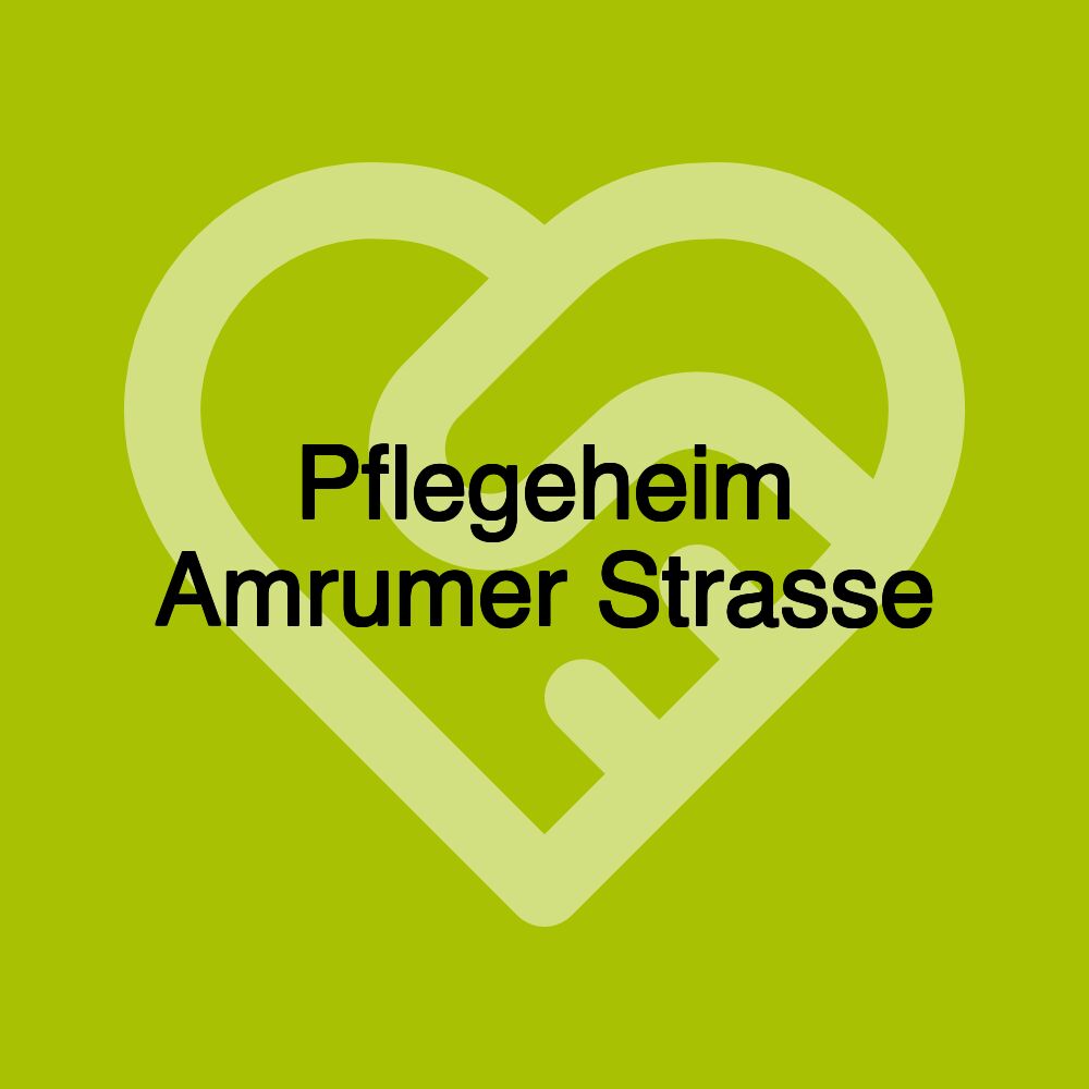 Pflegeheim Amrumer Strasse