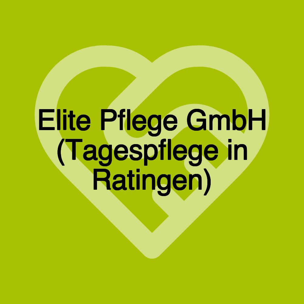 Elite Pflege GmbH (Tagespflege in Ratingen)