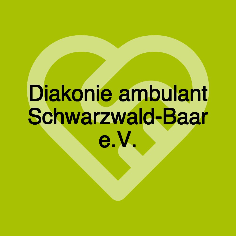 Diakonie ambulant Schwarzwald-Baar e.V.