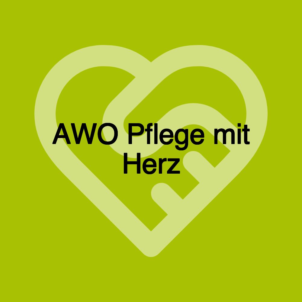 AWO Pflege mit Herz