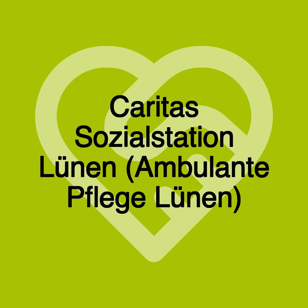 Caritas Sozialstation Lünen (Ambulante Pflege Lünen)