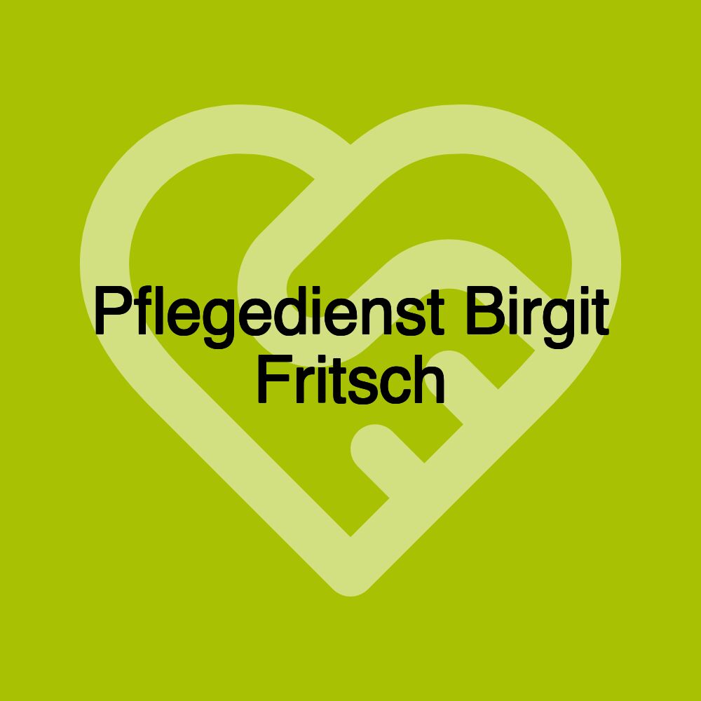 Pflegedienst Birgit Fritsch