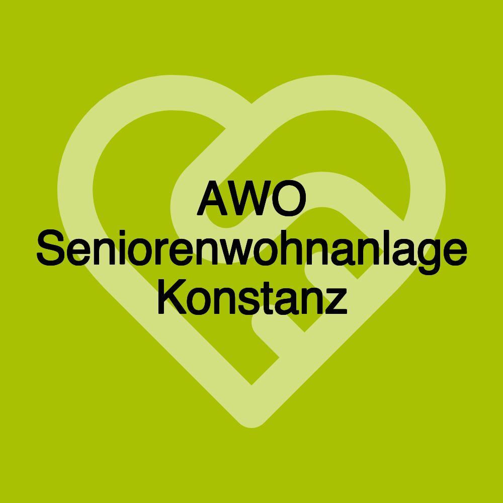 AWO Seniorenwohnanlage Konstanz