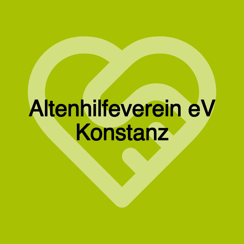 Altenhilfeverein eV Konstanz