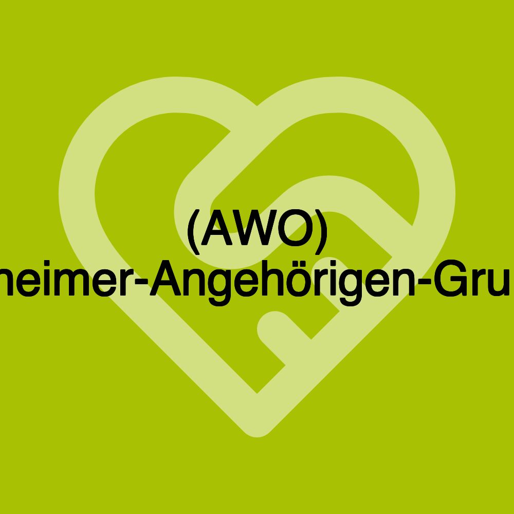 (AWO) Alzheimer-Angehörigen-Gruppe