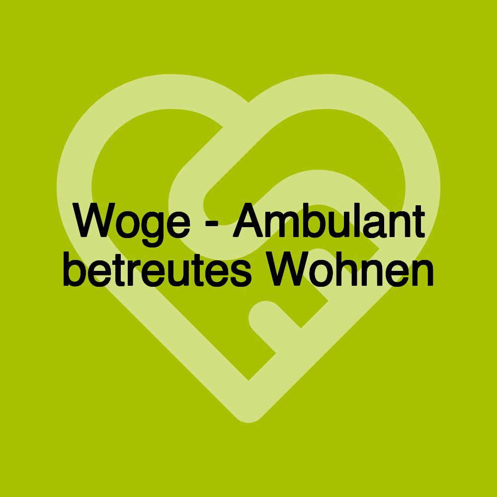 Woge - Ambulant betreutes Wohnen