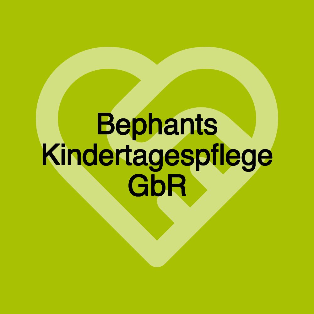 Bephants Kindertagespflege GbR