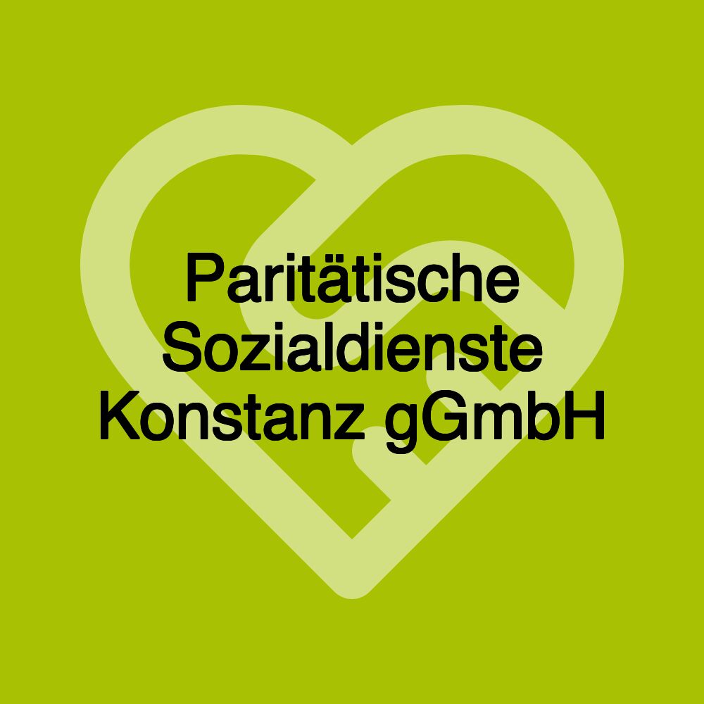 Paritätische Sozialdienste Konstanz gGmbH