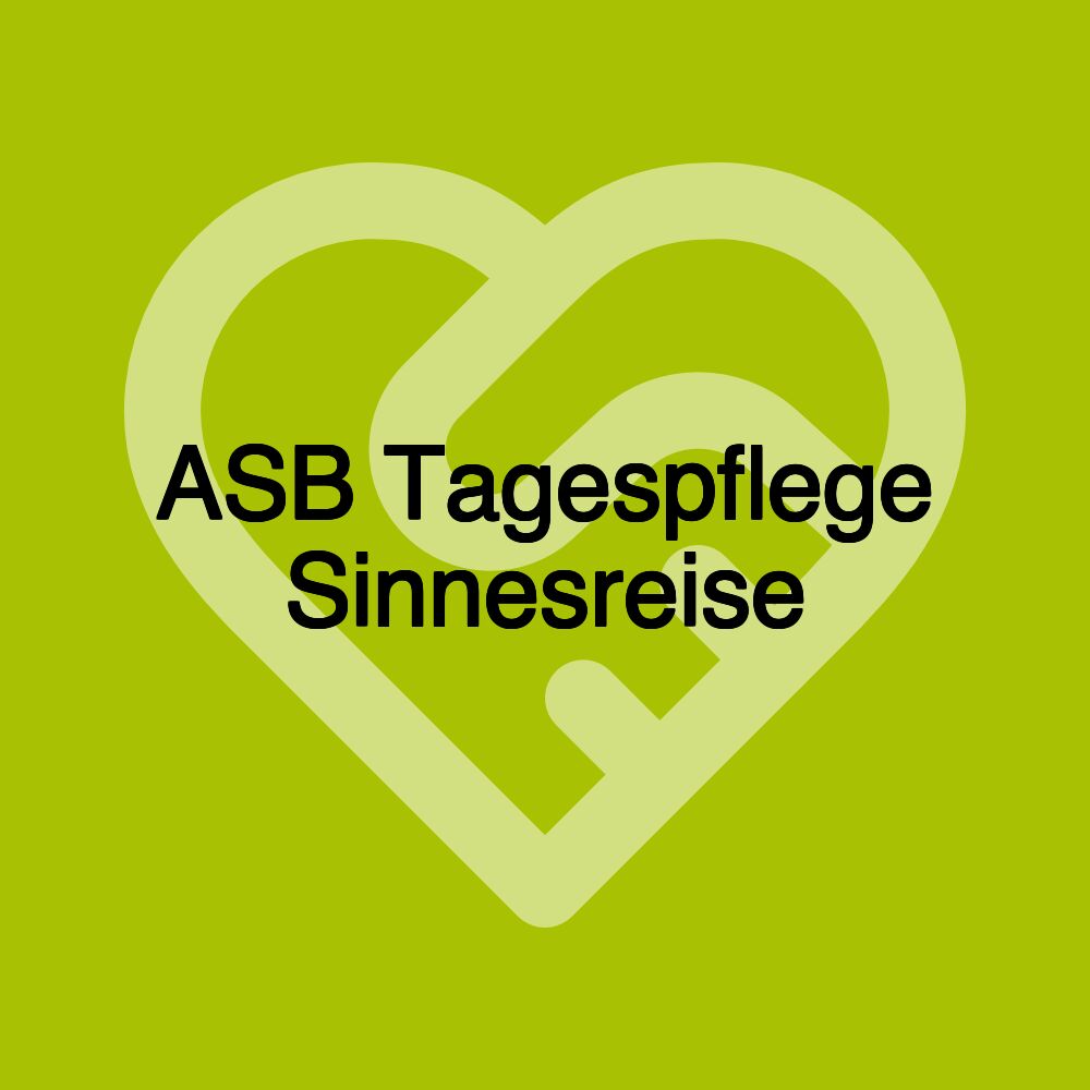 ASB Tagespflege Sinnesreise