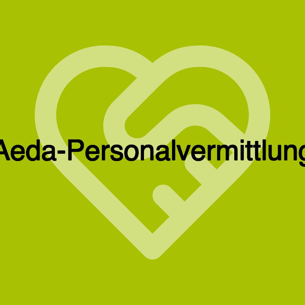 Aeda-Personalvermittlung