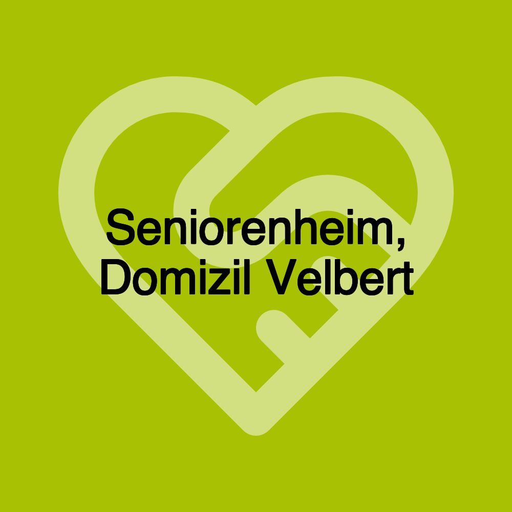 Seniorenheim, Domizil Velbert