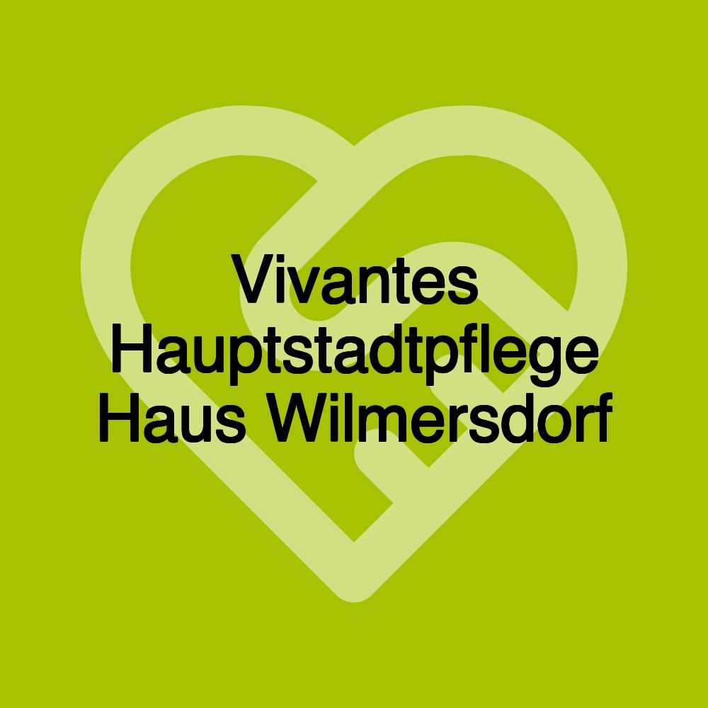 Vivantes Hauptstadtpflege Haus Wilmersdorf