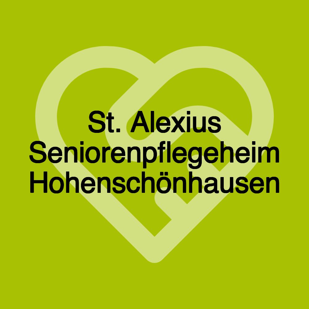 St. Alexius Seniorenpflegeheim Hohenschönhausen