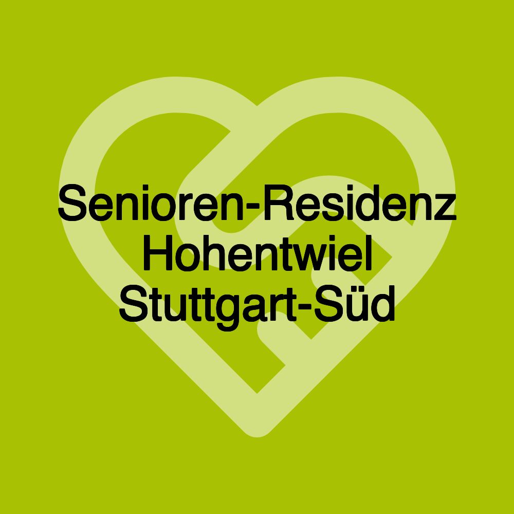 Senioren-Residenz Hohentwiel Stuttgart-Süd