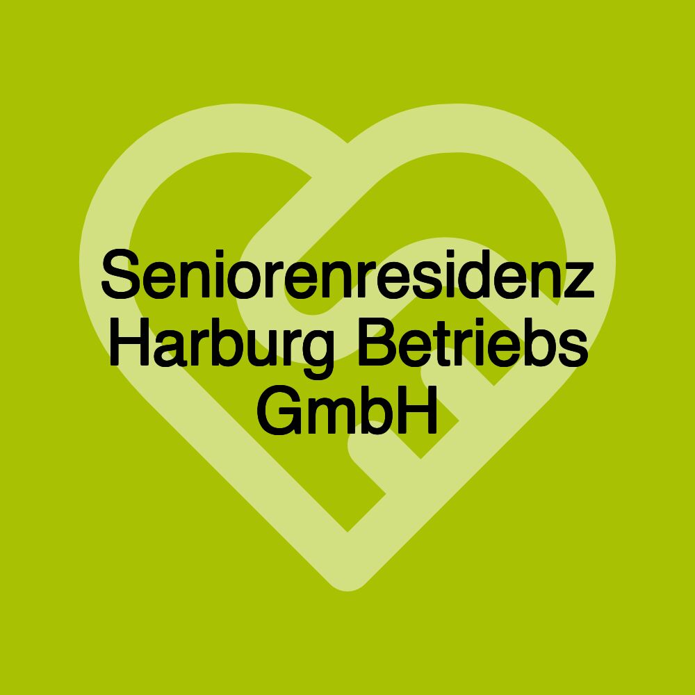 Seniorenresidenz Harburg Betriebs GmbH