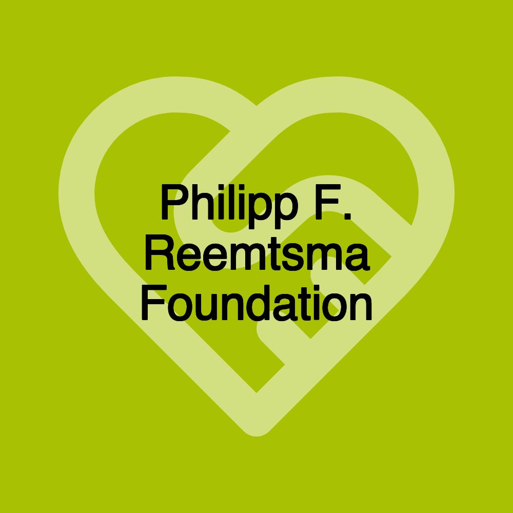 Philipp F. Reemtsma Foundation