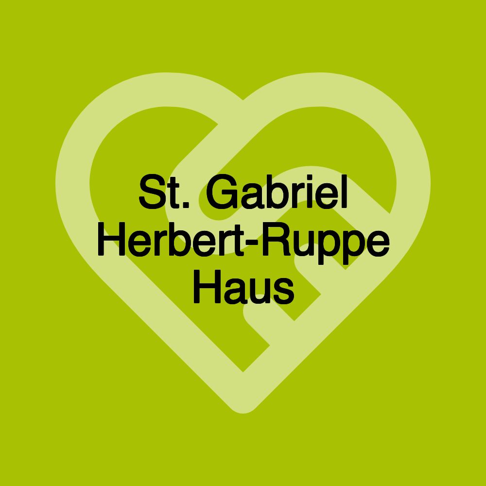 St. Gabriel Herbert-Ruppe Haus