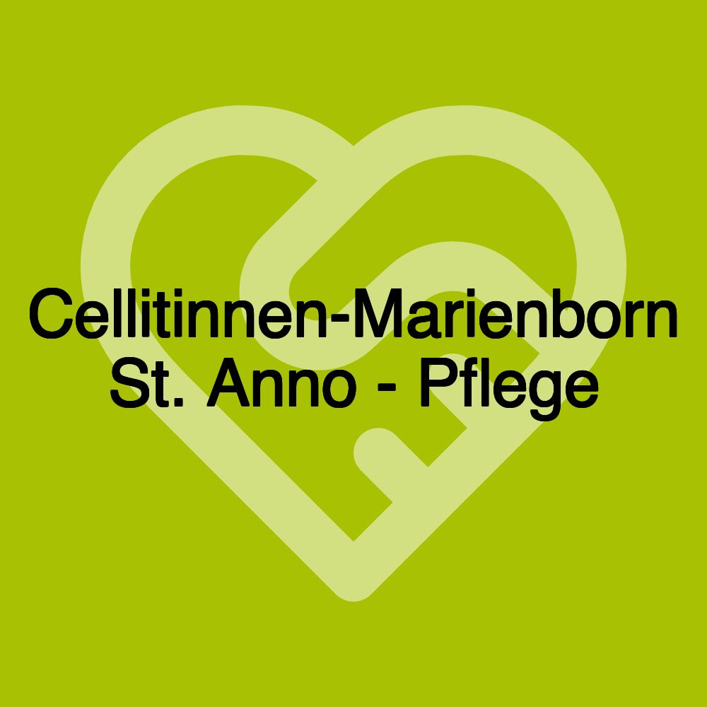 Cellitinnen-Marienborn St. Anno - Pflege