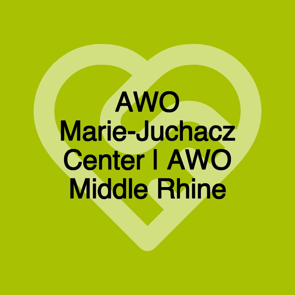 AWO Marie-Juchacz Center | AWO Middle Rhine