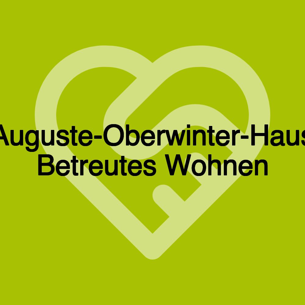 Auguste-Oberwinter-Haus Betreutes Wohnen