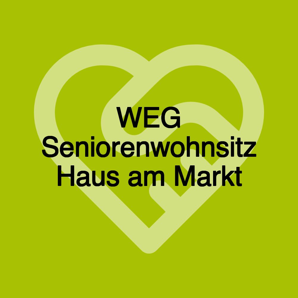 WEG Seniorenwohnsitz Haus am Markt