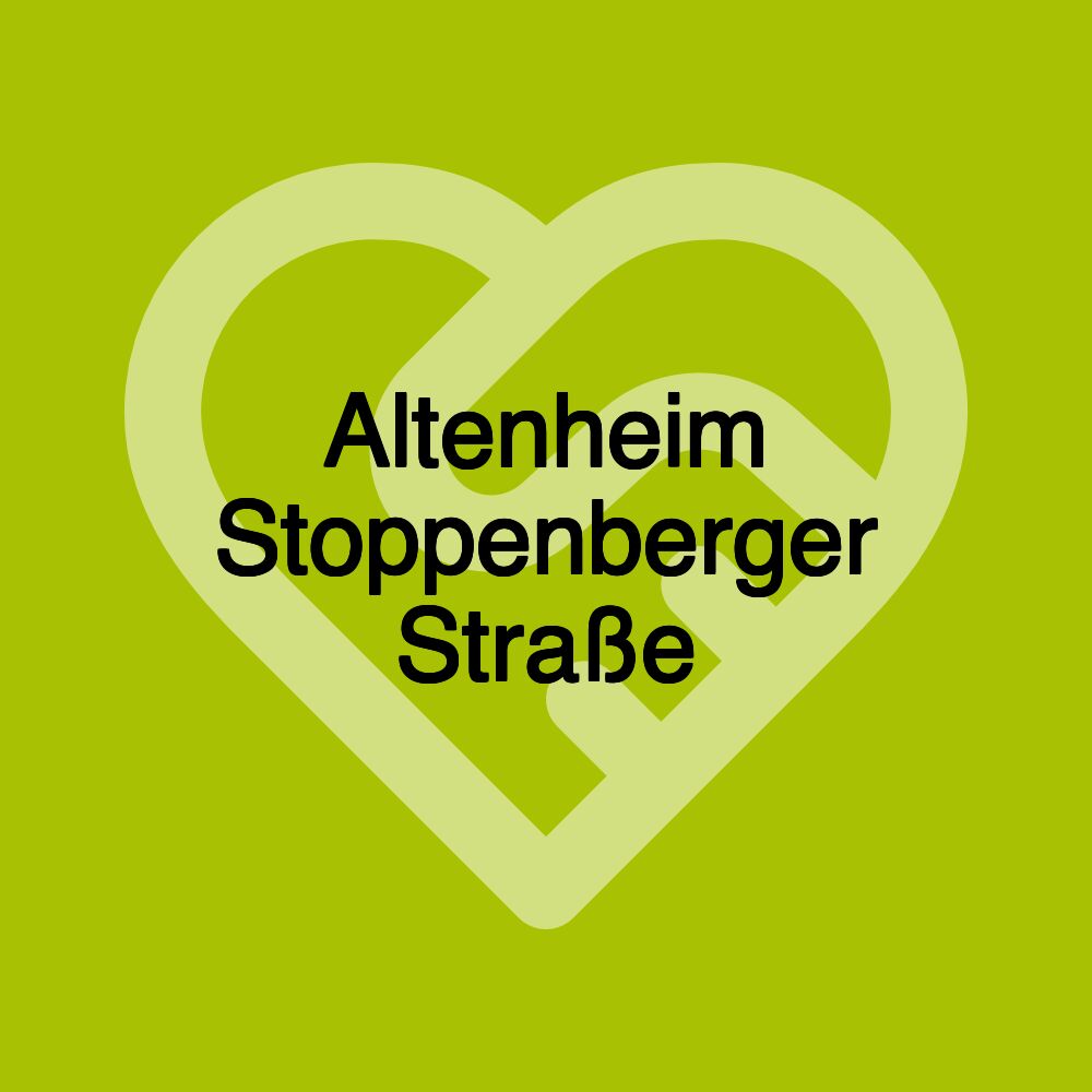 Altenheim Stoppenberger Straße