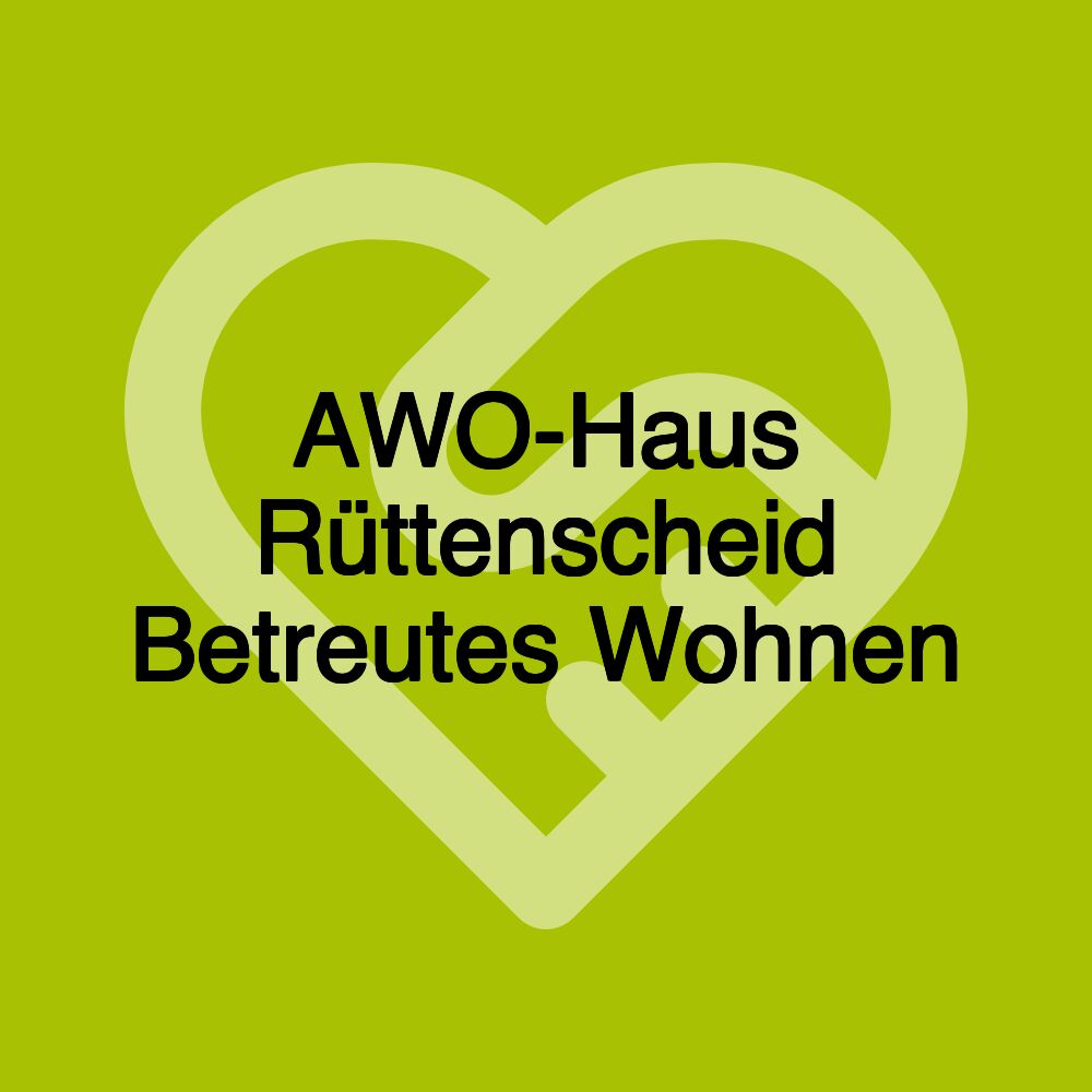 AWO-Haus Rüttenscheid Betreutes Wohnen