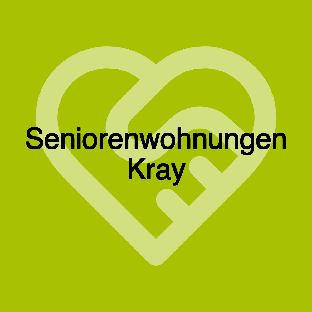 Seniorenwohnungen Kray