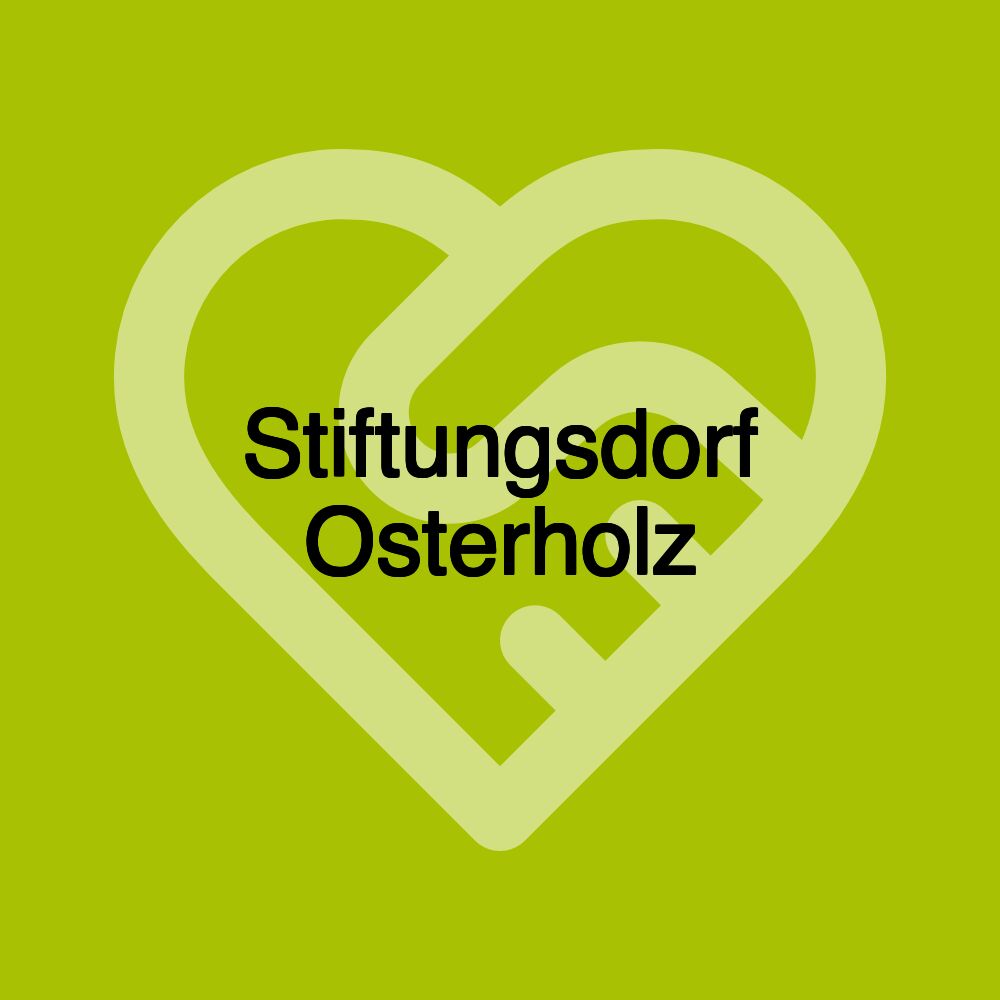 Stiftungsdorf Osterholz