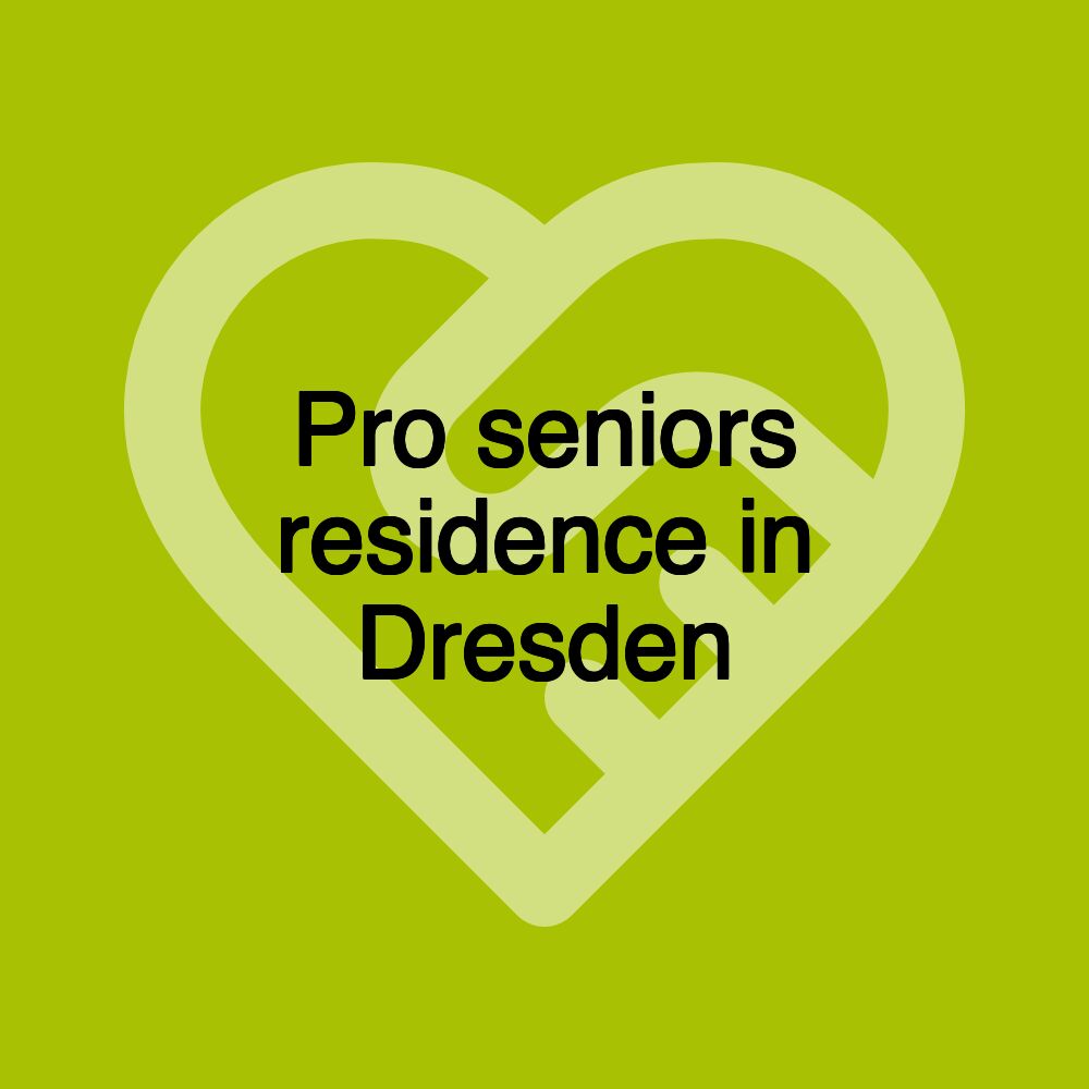 Pro seniors residence in Dresden