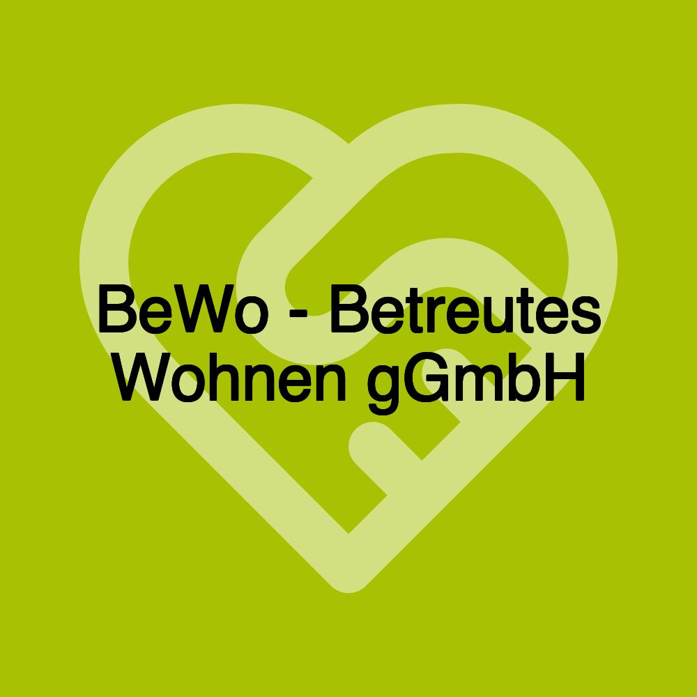 BeWo - Betreutes Wohnen gGmbH