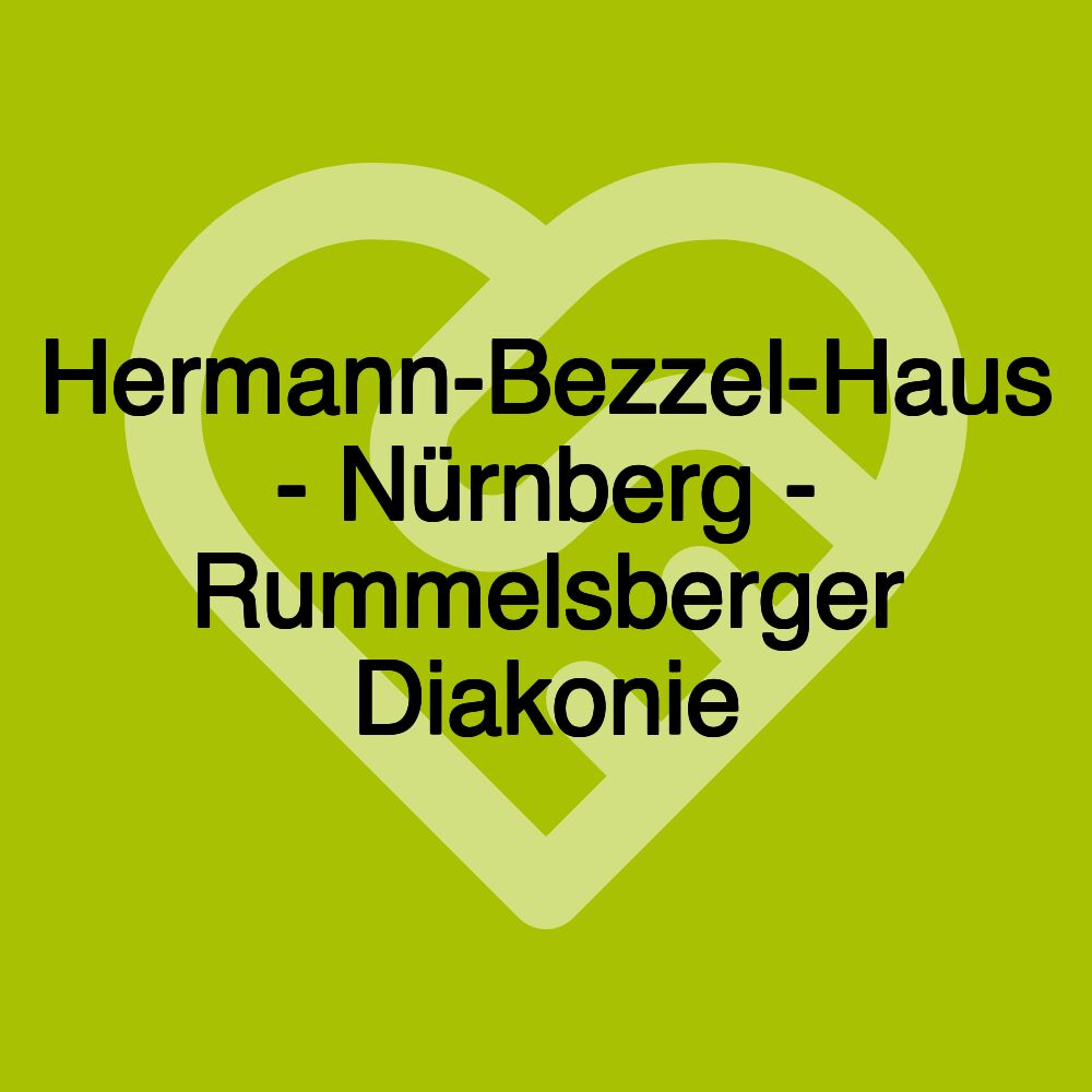 Hermann-Bezzel-Haus - Nürnberg - Rummelsberger Diakonie