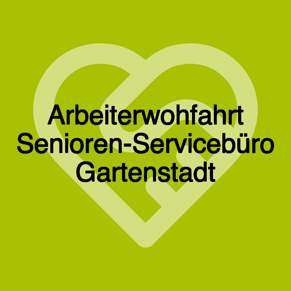 Arbeiterwohfahrt Senioren-Servicebüro Gartenstadt