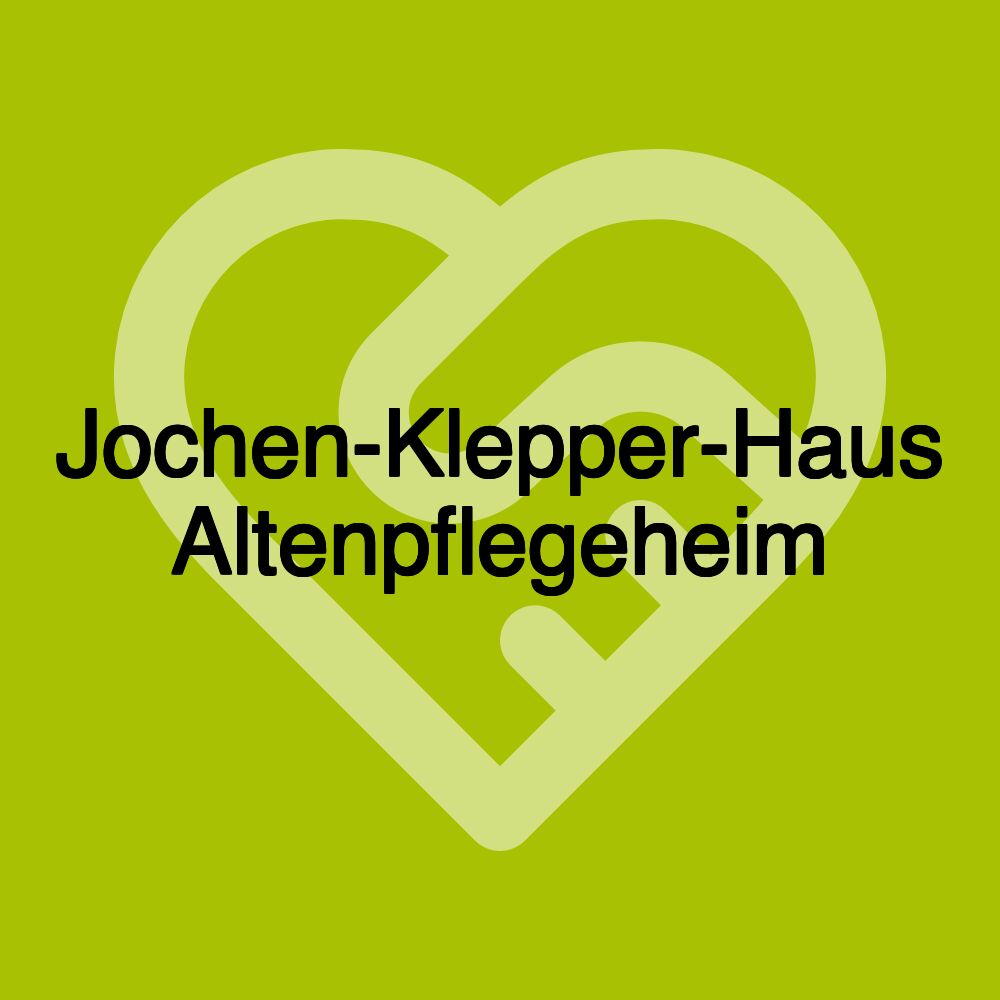 Jochen-Klepper-Haus Altenpflegeheim