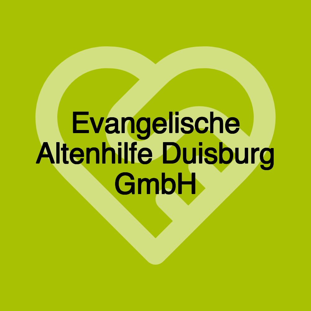 Evangelische Altenhilfe Duisburg GmbH