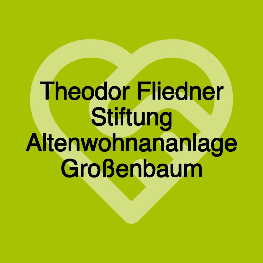 Theodor Fliedner Stiftung Altenwohnananlage Großenbaum