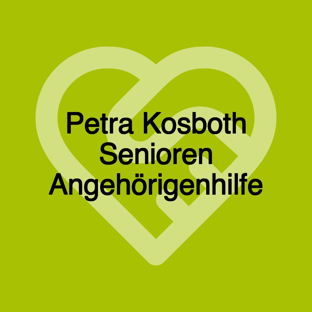 Petra Kosboth Senioren Angehörigenhilfe