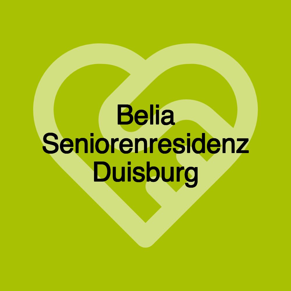 Belia Seniorenresidenz Duisburg