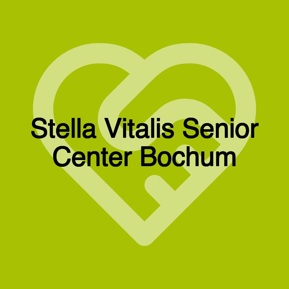 Stella Vitalis Seniorenzentrum Bochum