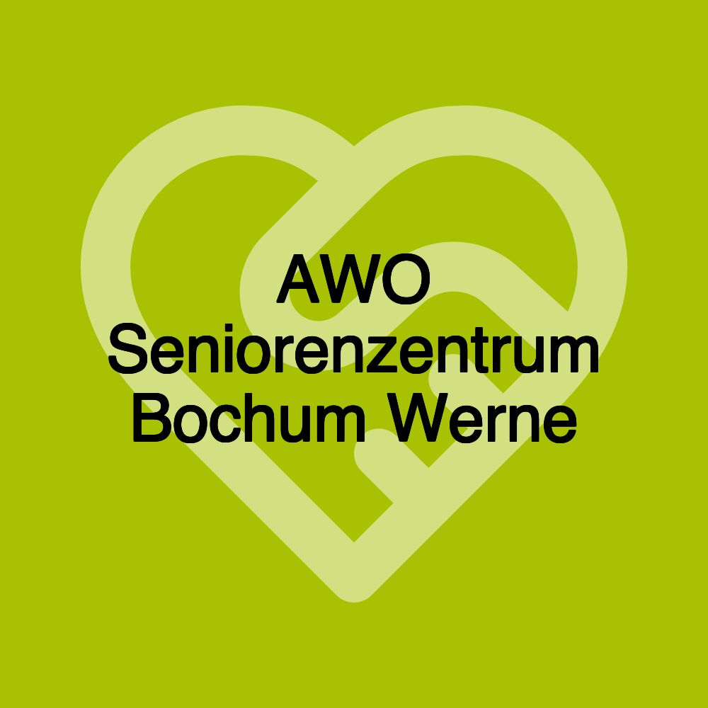 AWO Seniorenzentrum Bochum Werne