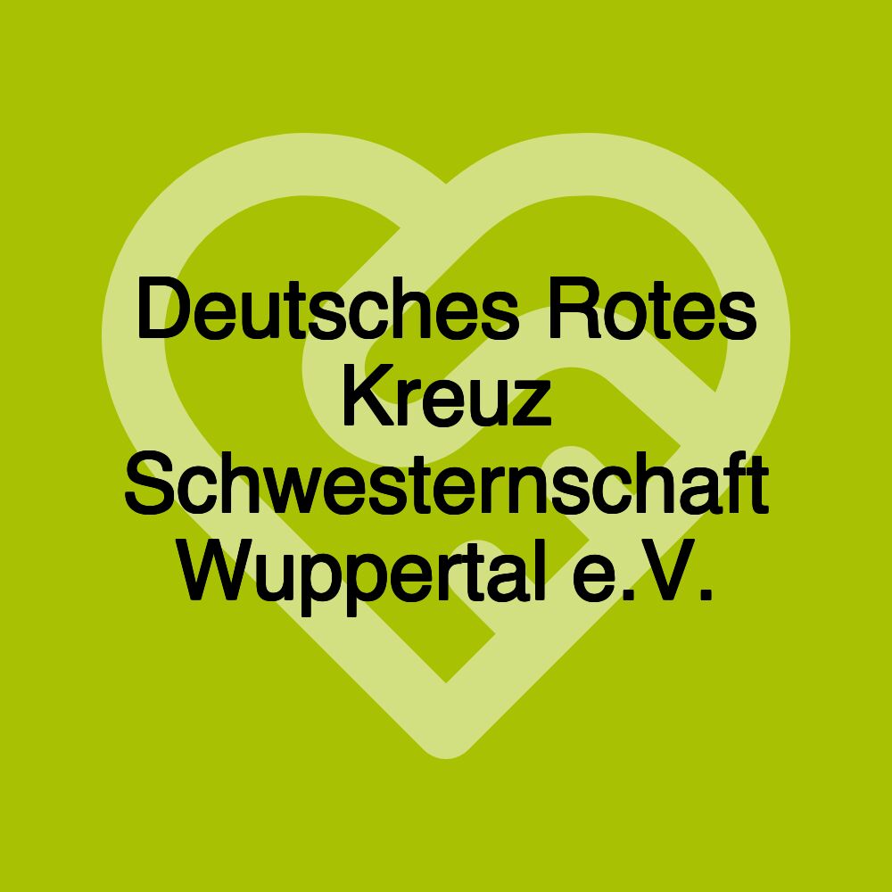 Deutsches Rotes Kreuz Schwesternschaft Wuppertal e.V.