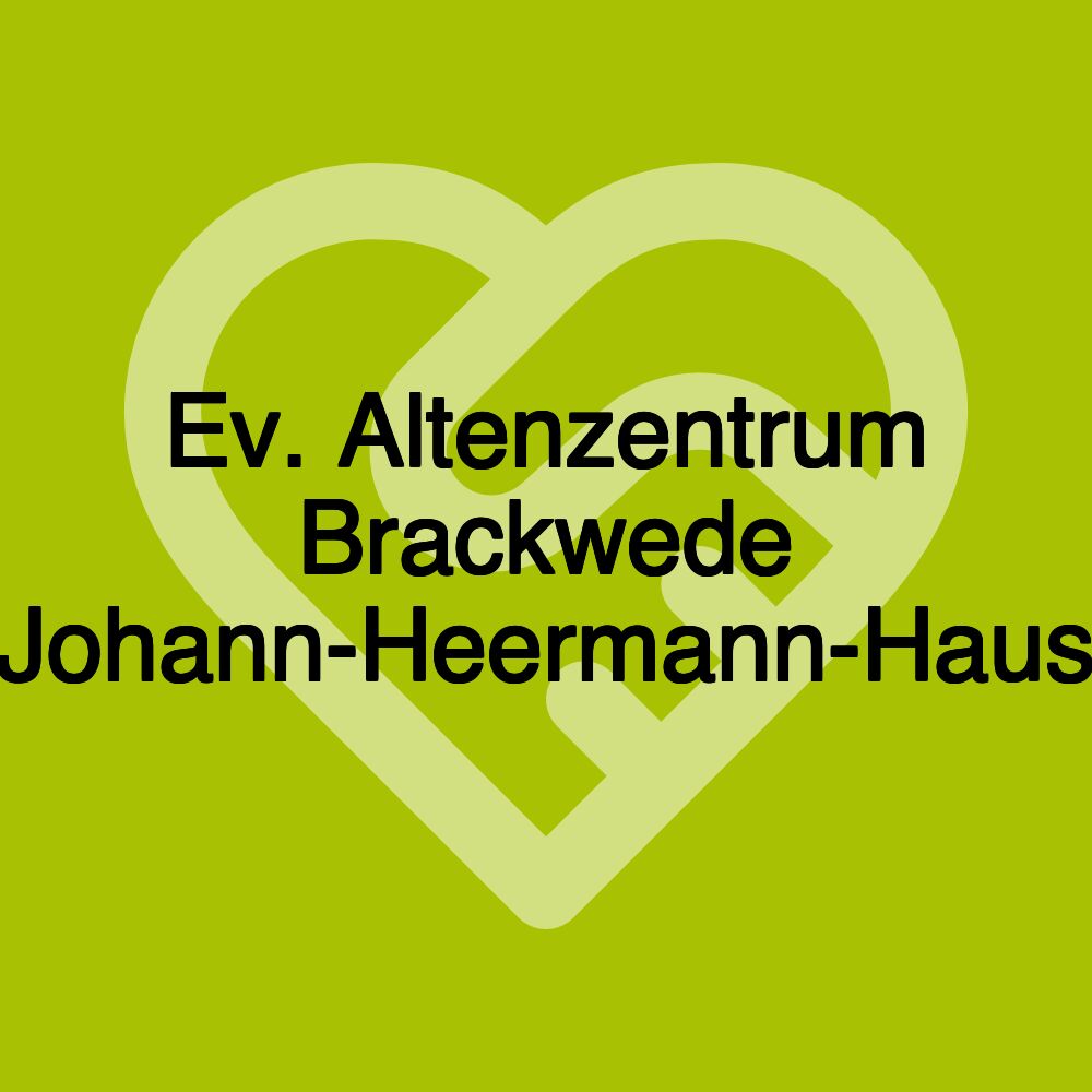 Ev. Altenzentrum Brackwede Johann-Heermann-Haus