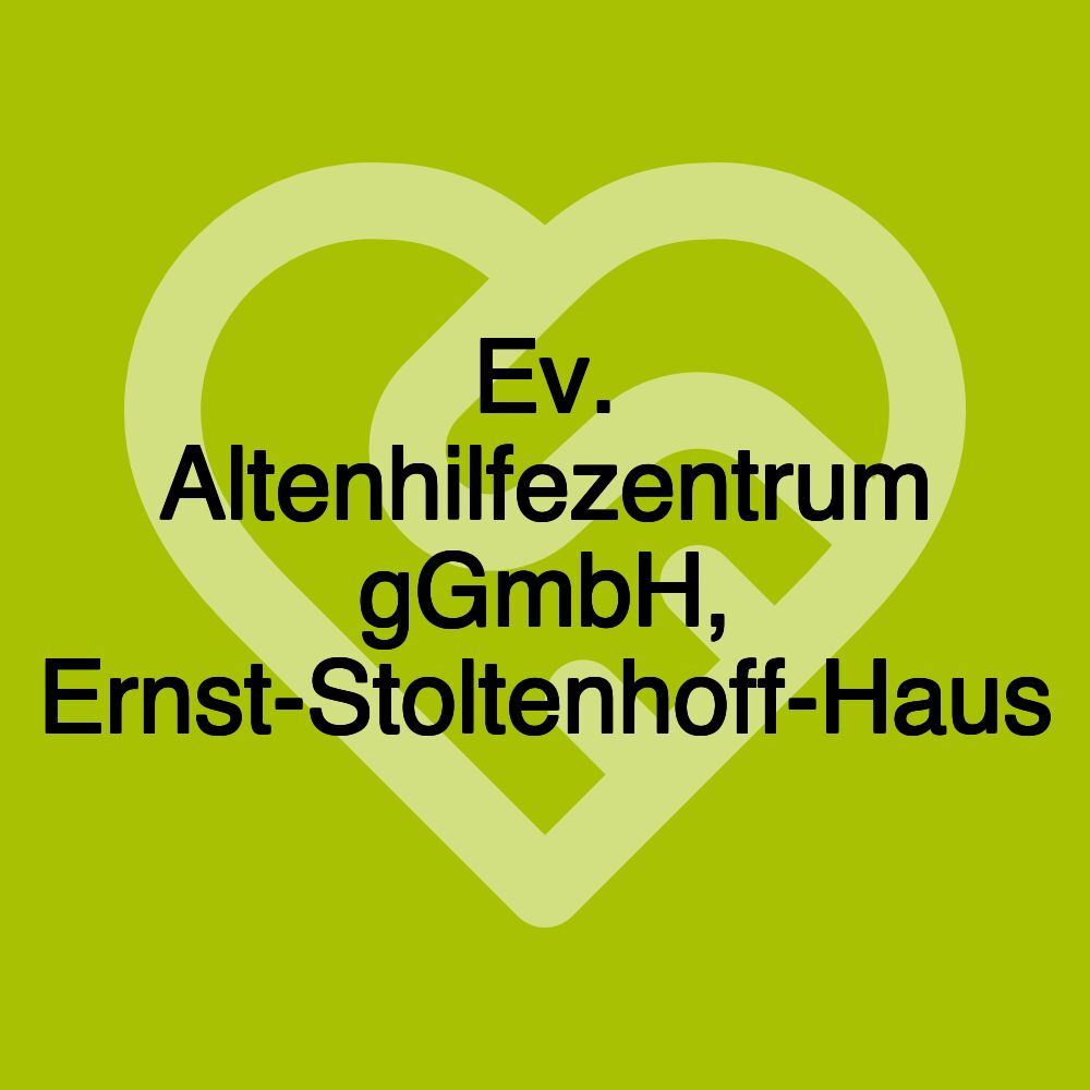 Ev. Altenhilfezentrum gGmbH, Ernst-Stoltenhoff-Haus