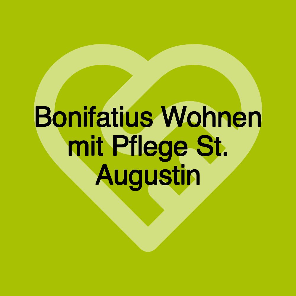 Bonifatius Wohnen mit Pflege St. Augustin