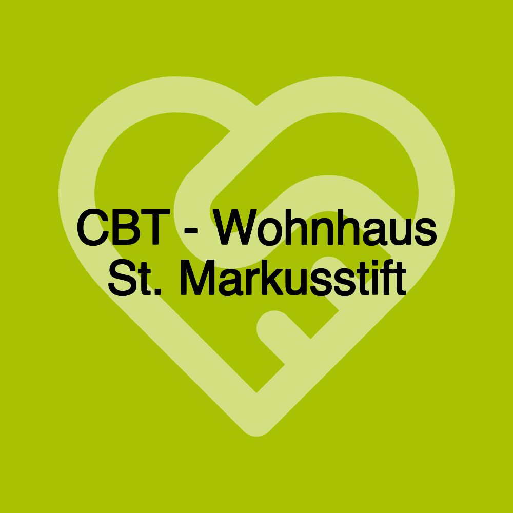 CBT - Wohnhaus St. Markusstift